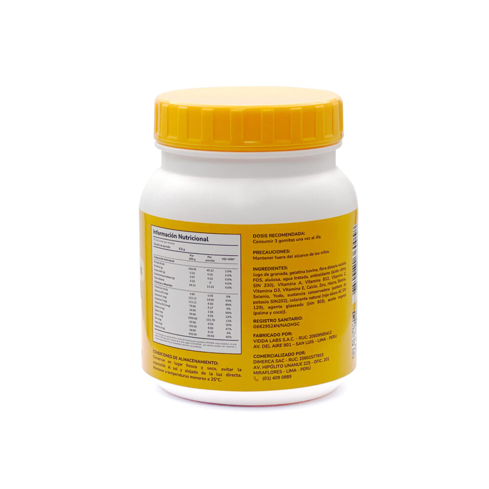 Adults Multivitamin x 90 unidades (multivitamínico para adultos) - Imagen 4