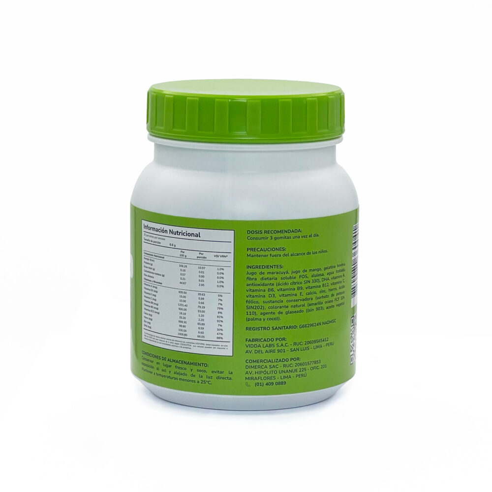 Kids Multivitamin x 90 unidades (Multivitamínico para niños) - Imagen 4